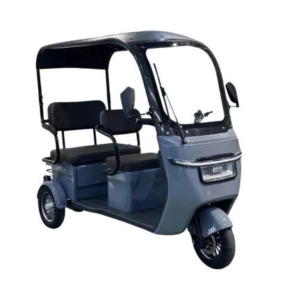 Urban Roof 60V Electric Tricycle, The Ultimate 3-Passenger Mobility Solution