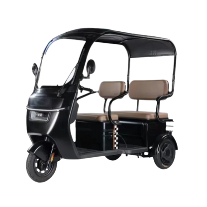 Urban Roof 60V Electric Tricycle, The Ultimate 3-Passenger Mobility Solution