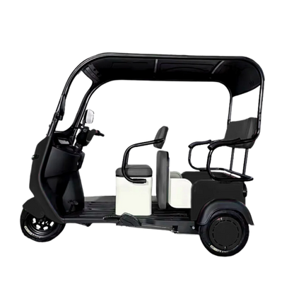Urban Roof 60V Electric Tricycle, The Ultimate 3-Passenger Mobility Solution