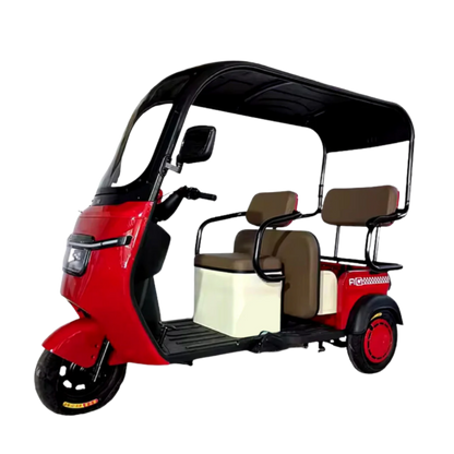 Urban Roof 60V Electric Tricycle, The Ultimate 3-Passenger Mobility Solution